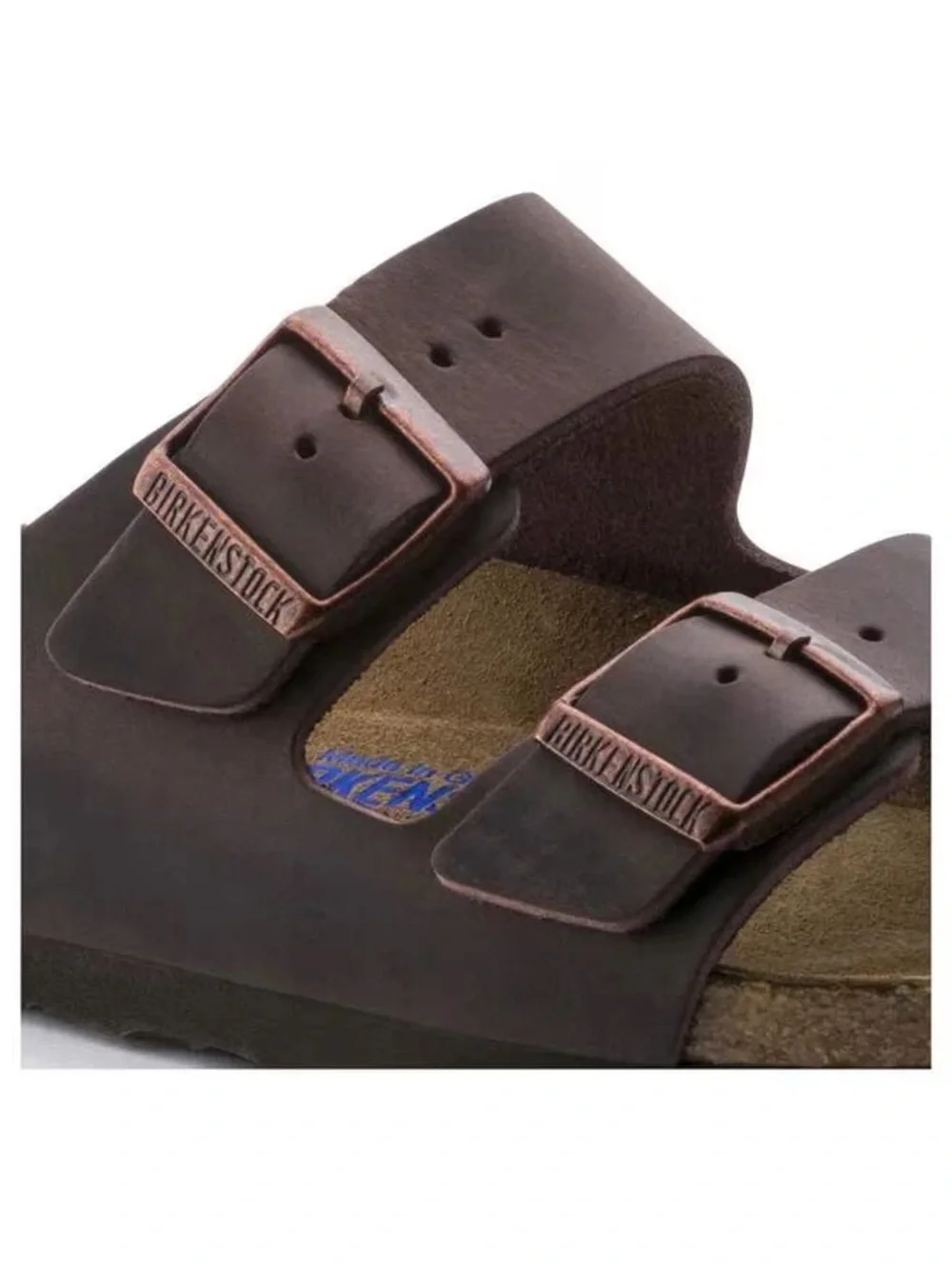 Birkenstock Arizona Habana Oiled Leather Soft Footbed Sandals EU 38-42